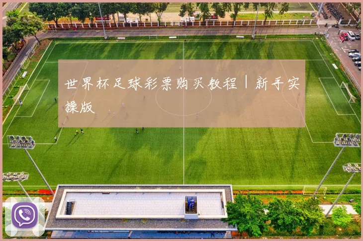 世界杯足球彩票购买教程｜新手实操版