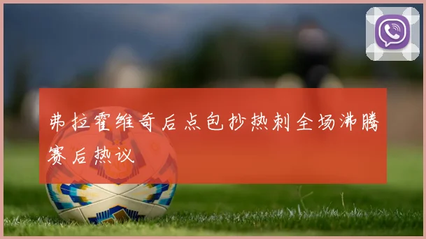 弗拉霍维奇后点包抄热刺全场沸腾赛后热议